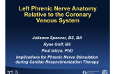Three Dimensional Reconstructions of the Left Phrenic Nerve Anatomy in Relation to the Coronary Venous System