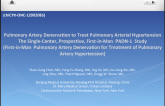 Pulmonary artery denervation to treat pulmonary arterial hypertension: a single-center, prospective, first-in-man PADN-1 study
