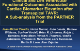 Clinical and Left Ventricular Functional Outcomes Associated with Cardiac Biomarker Elevation after Transapical TAVR: A Sub-analysis from the PARTNER Trial