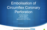 Second Prize: Embolisation of Circumflex Coronary Perforation with Subcutaneous Fat and Clotted Blood