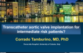 Transcatheter aortic valve implantation for intermediate risk patients?