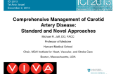 Comprehensive Management of Carotid Artery Disease: Standard and Novel Approaches