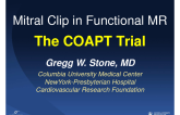 Mitral Clip in Functional MR: The COAPT Trial