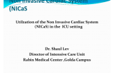 Utilzation of the Non Invasive Cardiac System (NICaS) in the ICU setting