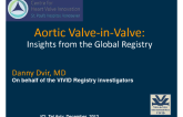 Aortic Valve-in-Valve: Insights from the Global Registry