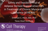 Safety and Feasibility Trial of Adipose Derived Regenerative Cells in Treatment of Chronic Myocardial Ischemia (ATHENA)
