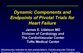 Dynamic Components and Endpoints of Pivotal Trials for Heart Failure