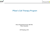 Pfizer’s Cell Therapy Program