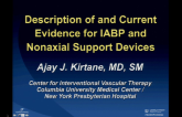 Description of and Current Evidence for IABP and Nonaxial Support Devices