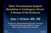 Other Percutaneous Support Modalities in Cardiogenic Shock: A Review of the Evidence