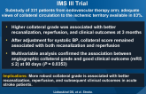 Collaterals at Angiography and Outcomes in the IMS III Trial