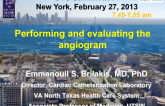 Performing and Evaluating the Angiogram