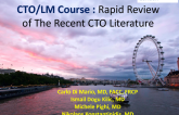 Rapid Review of the Recent CTO Literature
