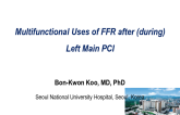 Multifunctional Uses of Fractional Flow Reserve After Left Main PCI