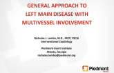 General Approach to Left Main Disease with Multivessel Involvement