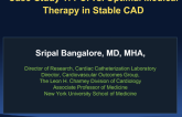 Case Study 1: PCI vs. Optimal Medical Therapy in Stable CAD