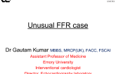Unusual FFR Case