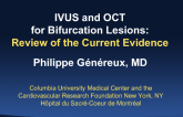 IVUS and OCT for Bifurcation Lesions: Review of the Current Evidence