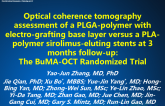 Optical coherence tomography assessment of a PLGA-polymer with electro-grafting base layer versus a PLA-polymer sirolimus-eluting stents at 3 months follow-up: The BuMA-OCT Randomized Trial