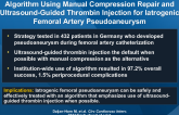 Safety and Efficacy of a Potential Treatment Algorithm Using Manual Compression Repair and Ultrasound-Guided Thrombin Injection for Iatrogenic Femoral Artery Pseudoaneurysm
