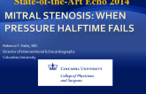 Mitral Stenosis: When Pressure Halftime Fails
