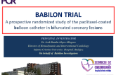 BABILON TRIAL: A prospective randomized study of the paclitaxel-coated balloon catheter in bifurcated coronary lesions