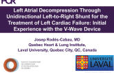 Left Atrial Decompression Through Unidirectional Left-to-Right Shunt for the Treatment of Left Cardiac Failure: Initial Experience with the V-Wave Device