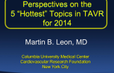 Perspectives on the 5 "Hottest" Topics in TAVR for 2014