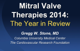 Mitral Valve Therapies: The Year in Review