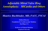 Adjustable Valves (Micardia and Others)