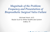 Magnitude of the Problem: Frequency and Presentation of Bioprosthetic Surgical Valve Failure