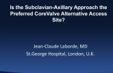 Is the Subclavian-Axillary Approach the Preferred CoreValve Alternative Access Site?