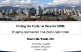 Finding the Coplanar View for TAVR: Imaging Approaches and Useful Algorithms