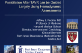 Postdilation After TAVR can be Guided Largely Using Hemodynamic Assessments