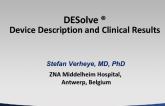DESolve ® Device Description and Clinical Results