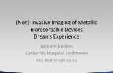 (Non)-Invasive Imaging of Metallic Bioresorbable DevicesDreams Experience
