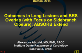 Outcomes in Long Lesions and BRS Overlap (with Focus on Sidebranch Closure): ABSORB Extend