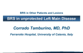 BRS in Other Patients and Lesions: BRS in unprotected Left Main Disease