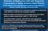Impact of the System and Physician Factors on the Detection of Obstructive CAD with Diagnostic Angiography in Stable Ischemic Heart Disease