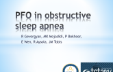 TCT 158: Assessment of Sleep Apnea in Patients With and Without a Patent Foramen Ovale