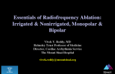 Essentials of Radiofrequency Ablation (Irrigated and Nonirrigated, Monopolar and Bipolar)