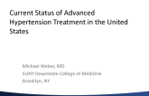 Current Status of Advanced Hypertension Treatment in the United States