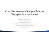 Cost-effectiveness of Antiproliferative Therapies for Claudication