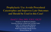 Put Your Ego Aside: Prophylactic Use Avoids Procedural Catastrophes and Improves Late Outcomes and Should be Used in This Case!