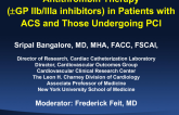 Antithrombin Therapy and GP IIb/IIIa Inhibitors in Patients with ACS and in Those Undergoing PCI