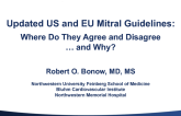 Updated US and EU Mitral Guidelines: Where Do They Agree and Disagree (and Why)?