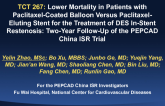 TCT 267: Lower Mortality of Paclitaxel-Coated Balloon Compared with Paclitaxel-Eluting Stent for the Treatment of DES In-Stent Restenosis: Two-Year Follow-up of the PEPCAD China ISR Trial