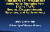 Reflections on Transcatheter Aortic Valve Therapies from BAV to TAVR: Greatest Disappointments, Surprises, and Achievements