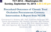 TCT 192: Procedural Outcomes of Chronic Total Occlusion Percutaneous Coronary Intervention: A Report from NCDR