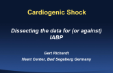 Cardiogenic Shock: Dissecting the Data for (or Against) IABP